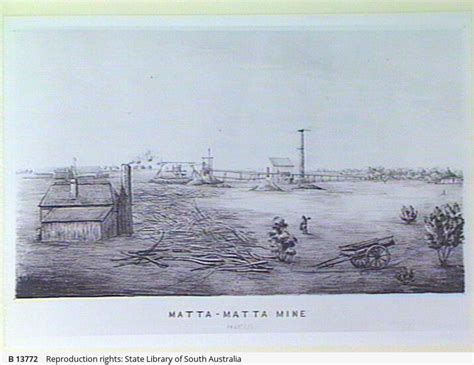 Matta Matta Mine Kadina • Artwork • State Library Of South Australia