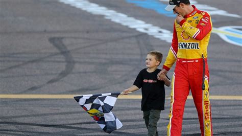 Joey Logano Son Celebrated Nascar Championship With A Special Ride