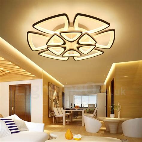 12 Light Moderncontemporary Led Integrated Living Room