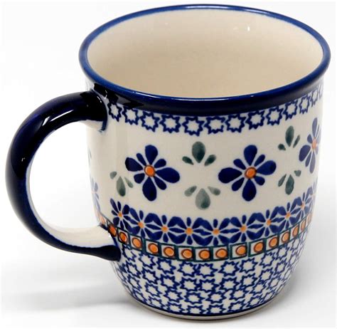 Amazon Com Polish Pottery Mug 12 Oz Poslish Pottery Mugs Coffee