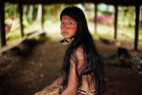 Kichwa Woman In Amazonian Rainforest By Mihaela Noroc Beauty Around