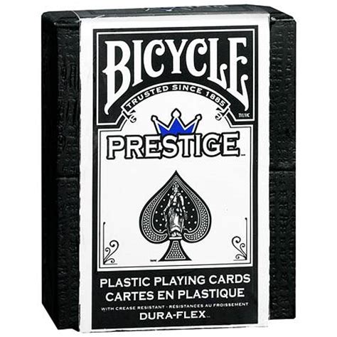 Studs are back, just found these at walgreens! Bicycle Prestige Plastic Playing Cards | Walgreens