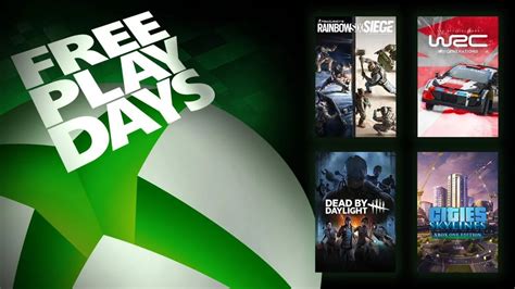Xbox Free Play Days 4 Jeux Sont Gratuits Ce Week End Dont WRC