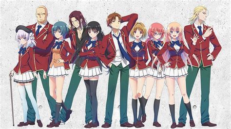 Anime Classroom Of The Elite Airi Sakura Hd Wallpaper