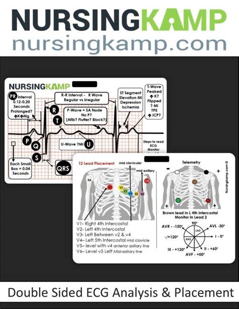 Cardiac Medical Surgical Nursing Book Plus 6 Reference Badges Telemetry