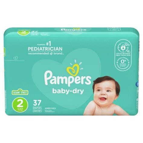 Pampers Baby Dry Size 2 Diapers 37 Ct Kroger