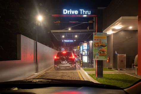 McDonald S Drive Thru At Night