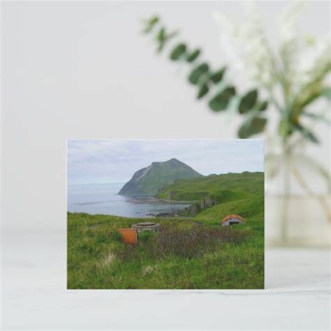 Wwii Relics At Summers Bay Unalaska Island Postcard Zazzle