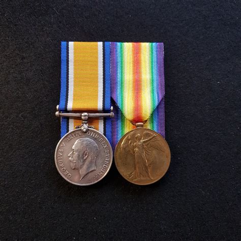 Ww1 Medal Pair Devon Regiment — Rd Medals And Militaria