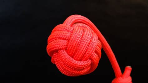 Find best offers & unbeatable prices! How to tie Monkey's Fist knot paracord keychain - YouTube
