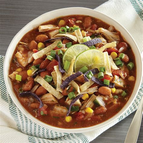 5 Ingredient Chicken Taco Soup Recipe From H E B