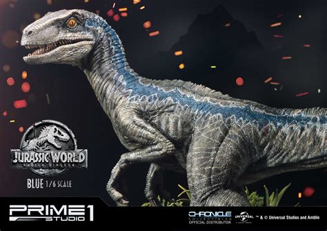 Chronicle To Distribute Prime 1 Jurassic World Fallen Kingdom Blue