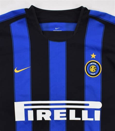Despite expensive, inter got poor results in the domestic league (two wins, three draws and a loss in derby). 2003-04 INTER MILAN SHIRT XL Football / Soccer \ European ...
