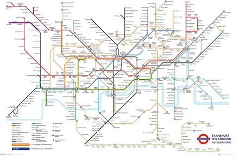 Laminated Transport For London Underground Map Maxi Poster