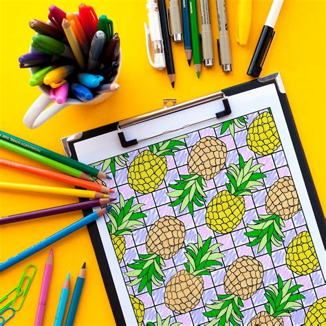 If You Like Pina Coladas Youll Love This Pineapple Patterned Free
