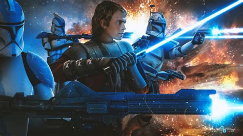 Artstation Star Wars The Clone Wars Anakin Skywalker And The 501st