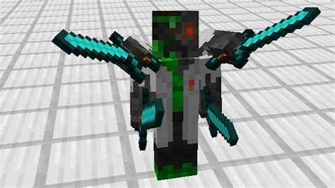 Minecraft Mod Custom Player Model 2 More Arms Doctopus Youtube