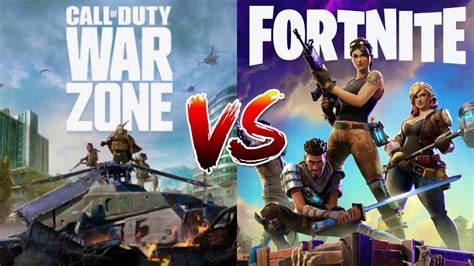 Warzone Vs Fortnite Battle Royale Showdown Youtube