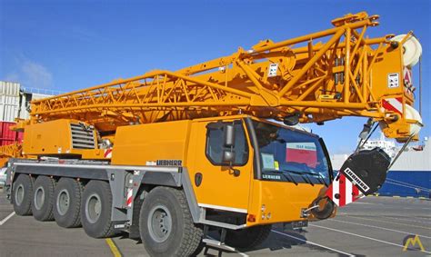 Liebherr Ltm 1100 52 120 Ton All Terrain Crane Sold Hoists And Material