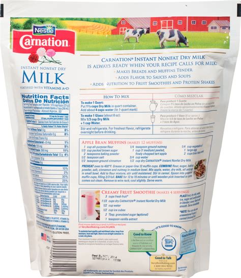 Nestle Carnation Instant Nonfat Dry Milk 256 Ounce Buy Online In