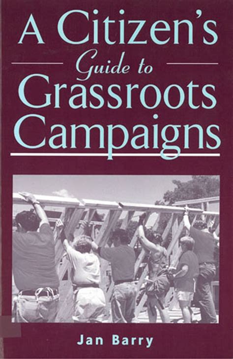 Buy A Citizens Guide To Grassroots Campaigns Book Online At Low Prices