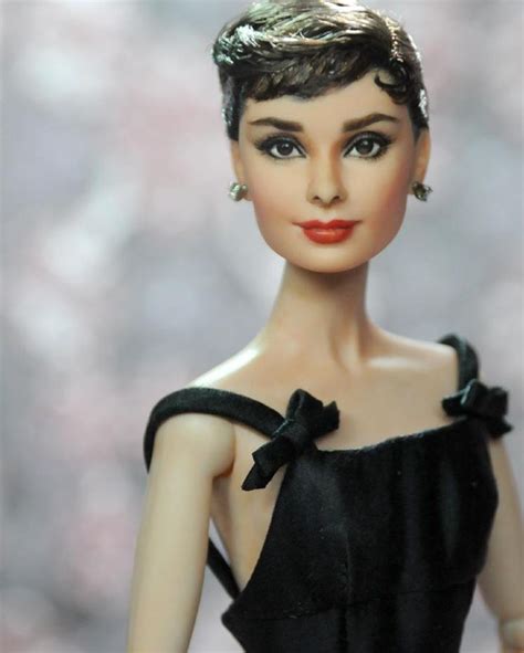 Mattel Collectible Audrey Hepburn As Repainted And Re Styled By Artist