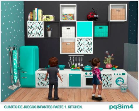 Playroom For Infants Part 1 Kitchen Sims 4 Custom Content Sims 4