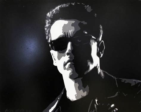 Arnold Schwarzenegger Pop Art Portrait Painting Pop Art Portraits