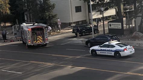 Crash Involving A Motorcycle 1 Rushed To The Hospital In Colorado Springs
