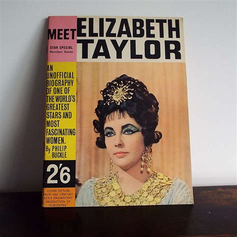 Rare Vintage 1963 Meet Elizabeth Taylor Star Special Number 7 | Etsy 