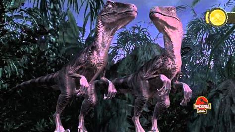 Jurassic Park The Game Velociraptor Youtube