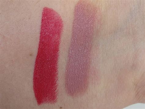 Makeup Revolution Rose Gold Lipstick Swatches Red Carpet And Chauffeur