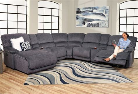 Grenada 7 Piece Power Reclining Sectional Sofa With Chaise In 2020
