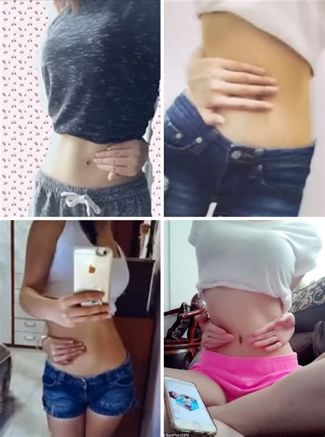 The difference between weight loss and fat loss. People Are Taking the Belly Button Challenge to See if ...
