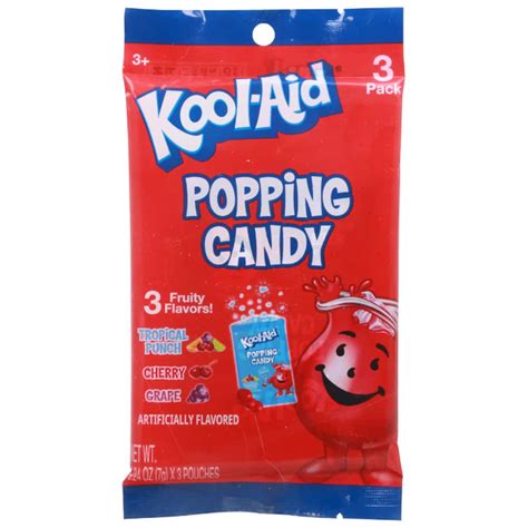 Kool Aid Popping Candy 3 Pack 20g Sweet Genie