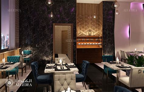 Fine Dining Fusion Restaurant Interior Design In Dubai Algedra Design
