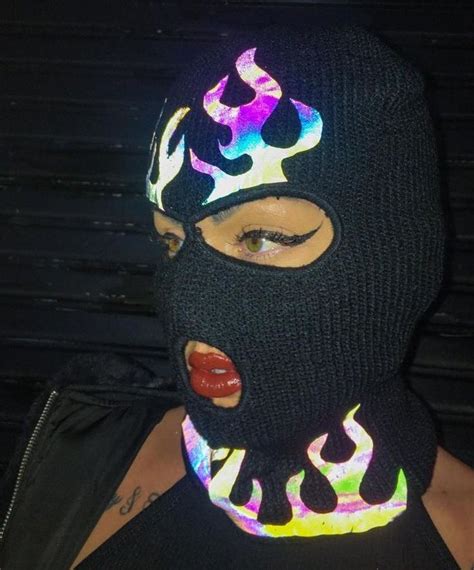 Iremiyaw In 2021 Ski Mask Girl Gang Aesthetic Mask Girl