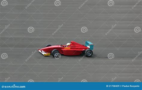 Red Racing Car Stock Image Image Of Blur Supe Extreme 21758429