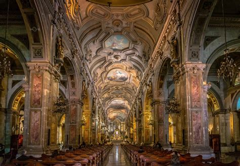 Santiago Metropolitan Cathedral In Chile