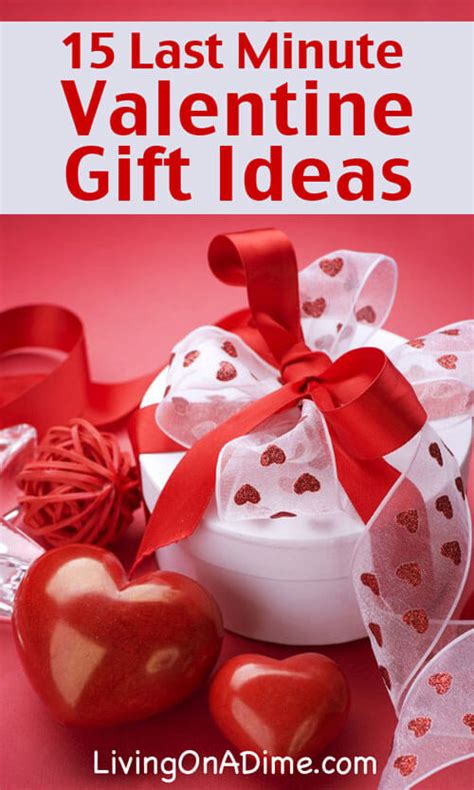 Need some valentine's gift ideas? 15 Last Minute Valentine's Day Gift Ideas
