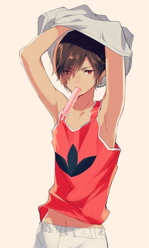 Anime Boy Kazuma And Headphones Image Coloriage Manga