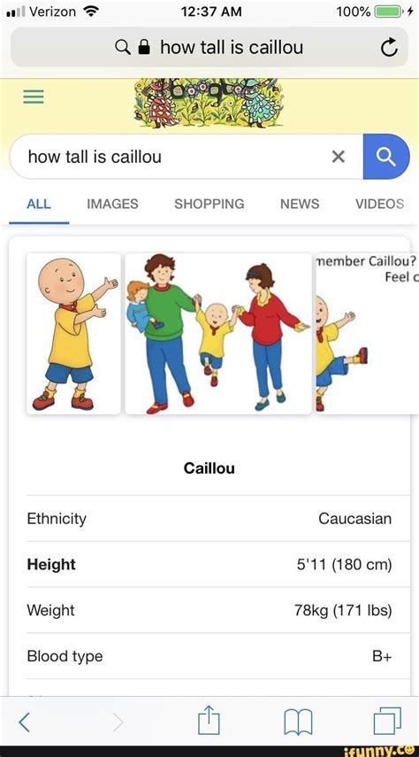Q É How Tall Is Caillou C Ifunny Caillou Cute Memes Memes