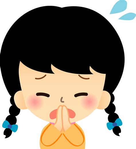 Iandsorry Clipart Girl Saying Sorry Clipart Transparent Png Clip Art