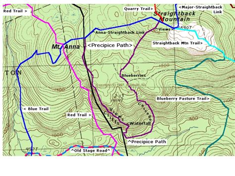 Precipice Path Belknap Range Trails