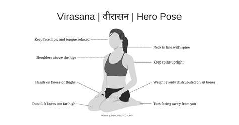 How To Do Hero Pose Virasana In Yoga
