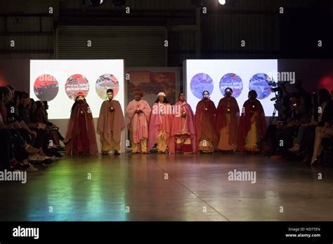 London Uk 10th Oct 2017 Victims Of Acid Attacks From Bangladesh Showcase Fashion By Fashion