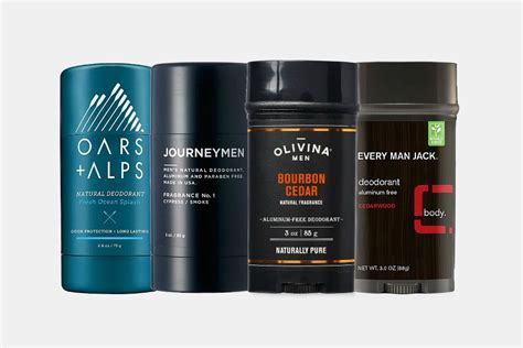 12 Best All Natural Deodorants For Men Gearmoose