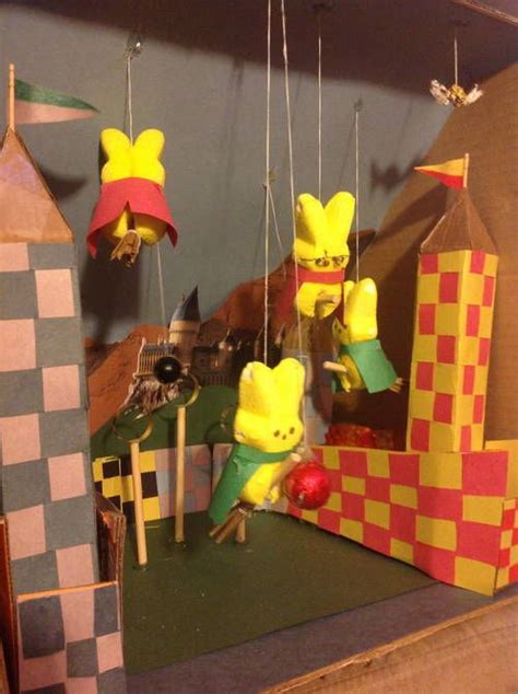 Potter Peeps Quidditch Pitch Peeps Diorama Occasions And Holidays