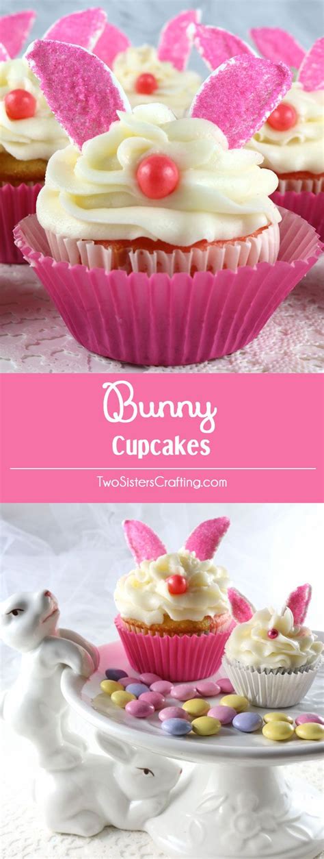 Bunny Cupcakes Recipe Easter Dessert Easter Baking Easter Cupcakes