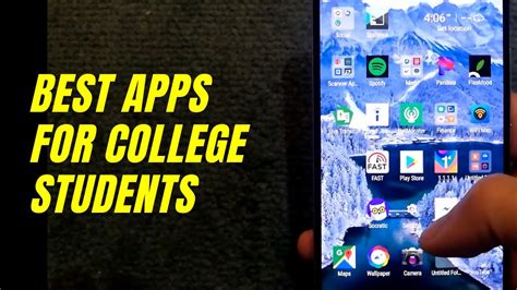 Best Apps For College Students Android Apps That College Students